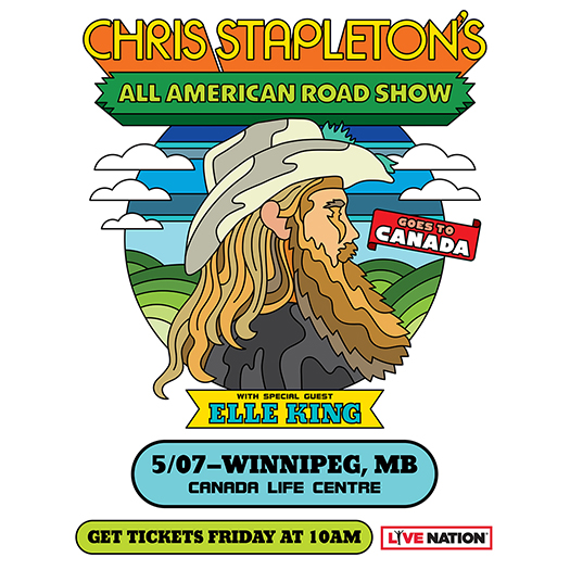 Chris Stapleton Canada Life Centre