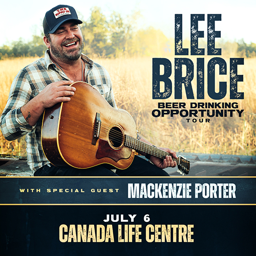 Lee Brice Canada Life Centre