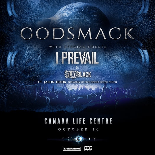 Godsmack Canada Life Centre